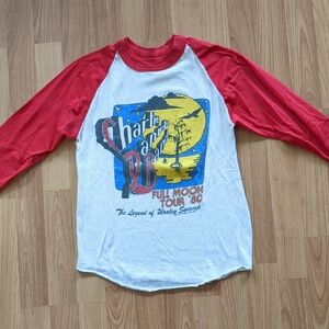 Charlie Daniels Band Vintage 1980 raglan concert shirt.